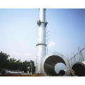 220KV Galvanized Monopole Double Circuit Steel Pole